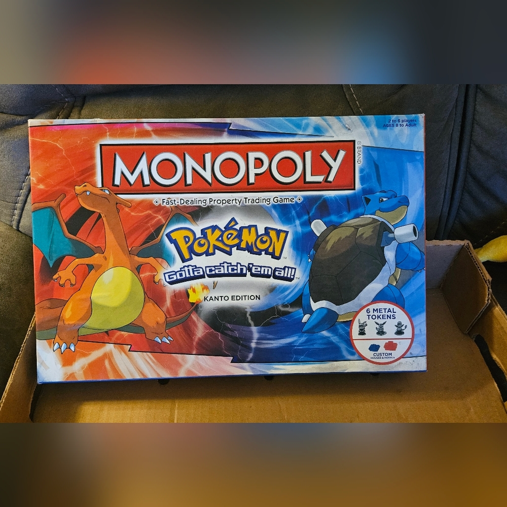 Pokémon Monopoly Kanto Edition - New Sealed